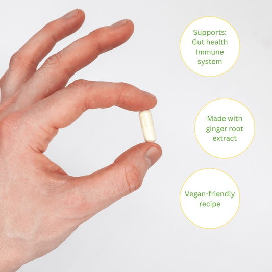 Etanics Ginger Vegan Supplement Size With Benefits