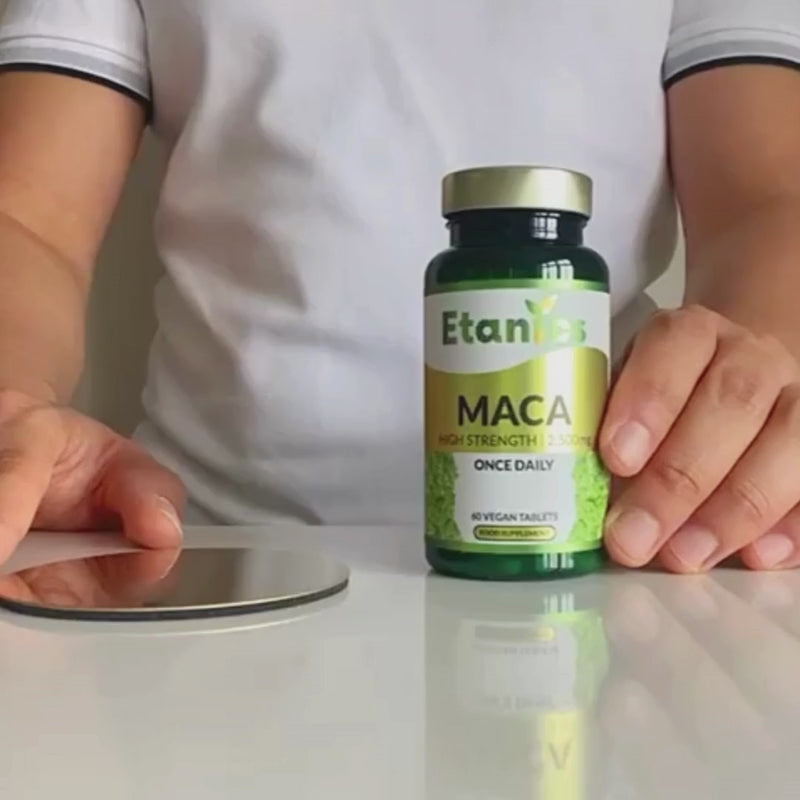 Etanics Maca Vegan Supplement Video