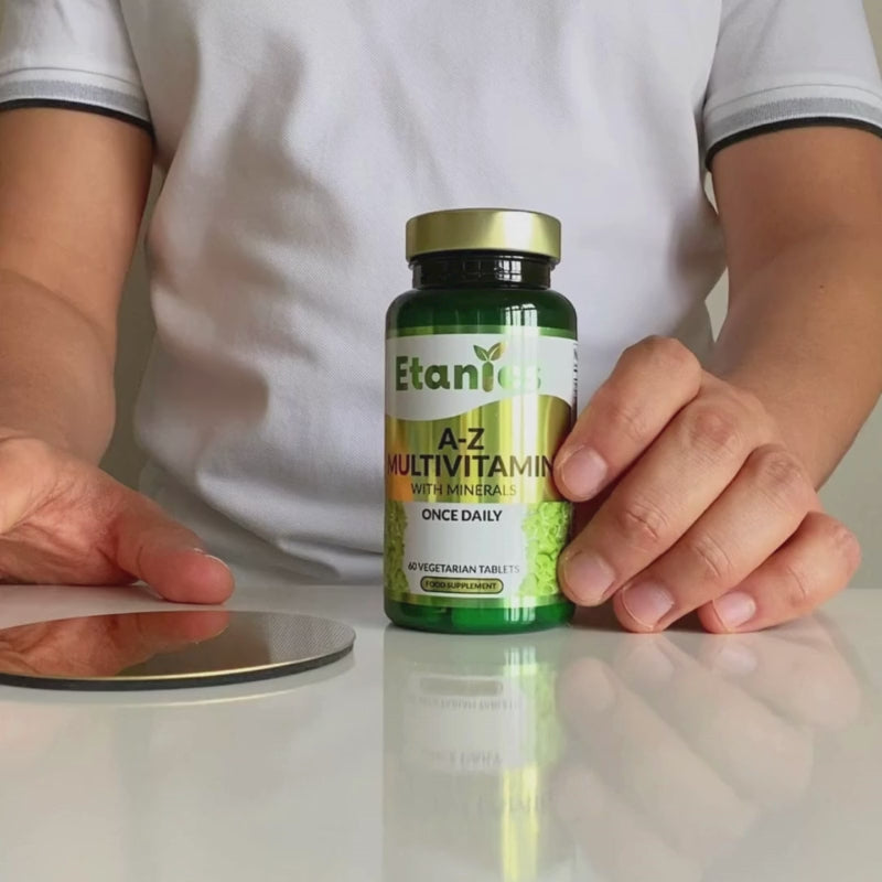 Etanics A-Z Multivitamin Vegetarian Supplement Video