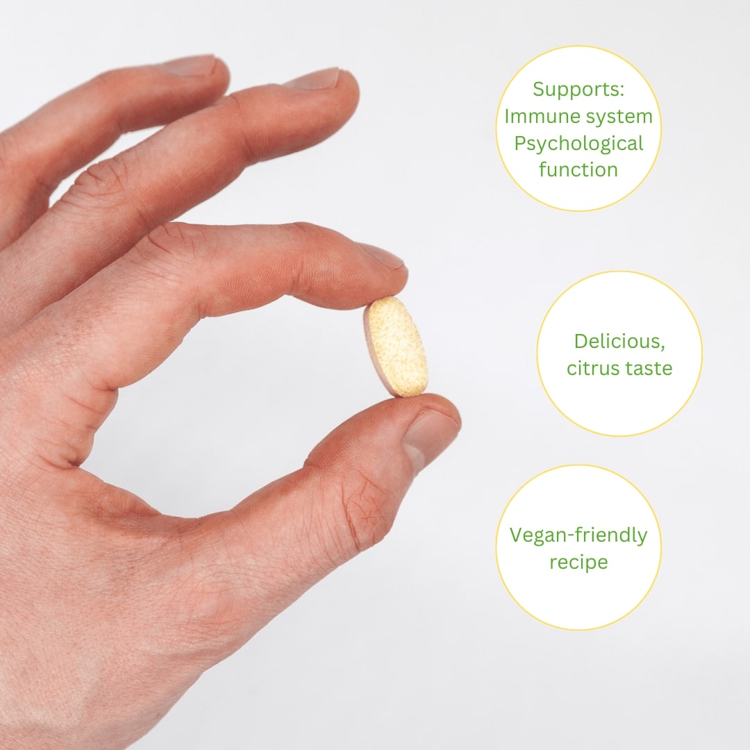 Etanics Vitamin C Vegan Supplement Size With Benefits