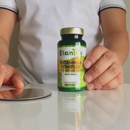 Etanics Vitamin-B Complex Vegan Supplement Video