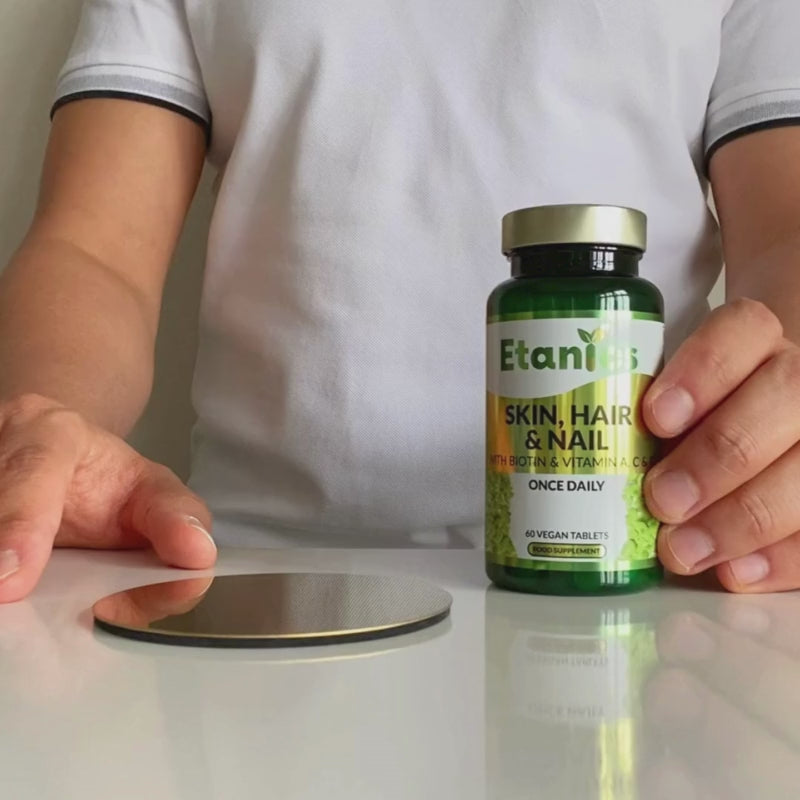 Etanics Skin, Hair and Nail Leaf Vegan Supplement Video